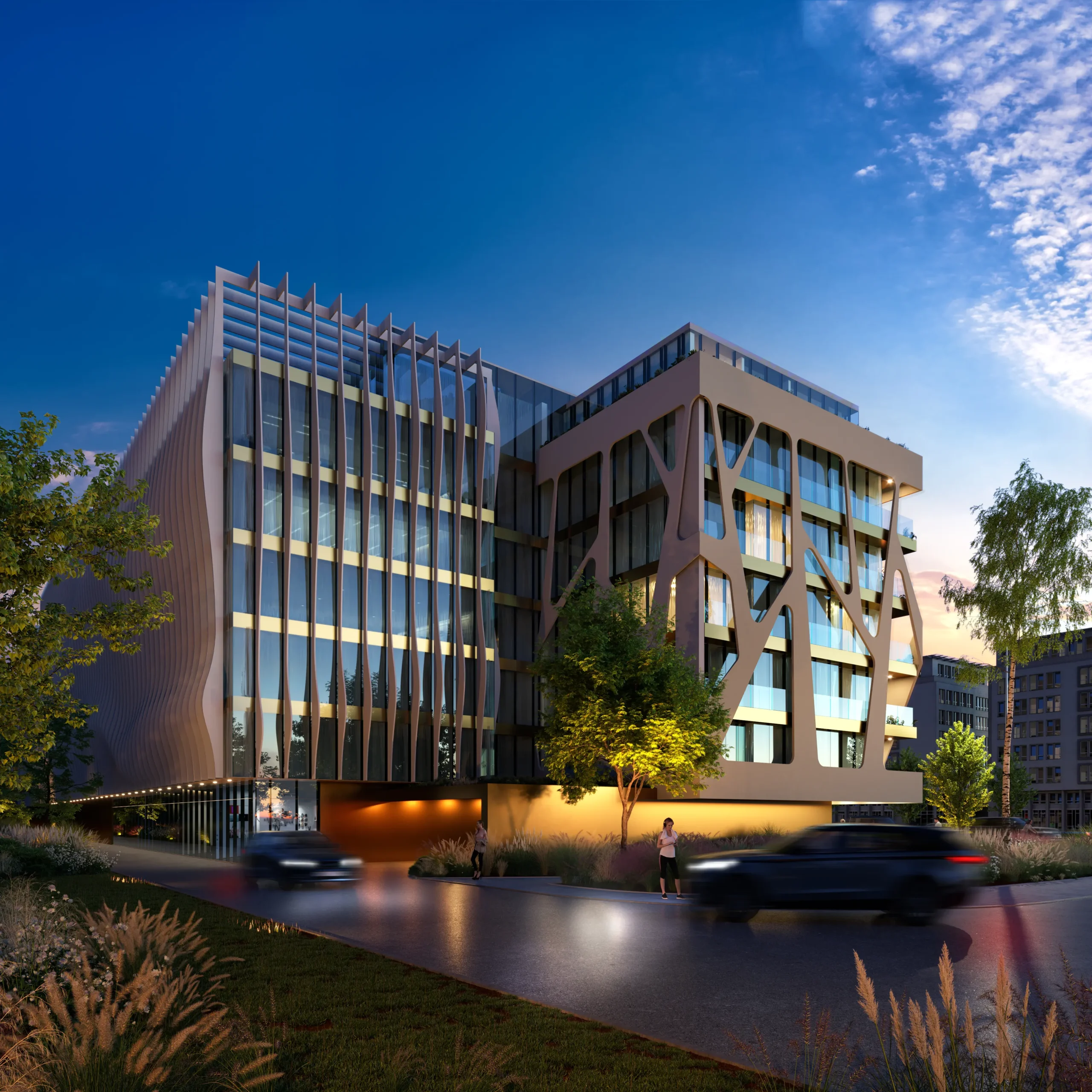 Luxury Complex Svetosavska render