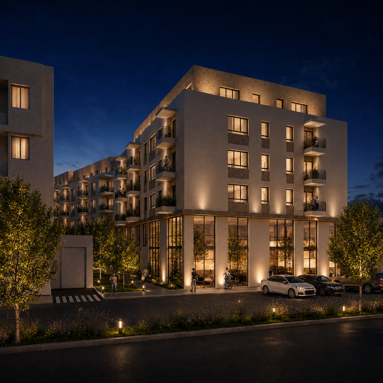 Luxury Complex Svetosavska render